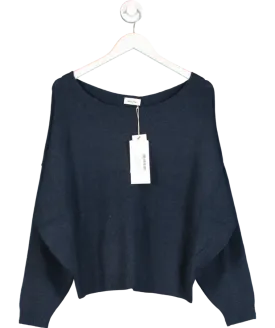 American Vintage Navy Blue Super Soft Damsville Jumper UK XS/S