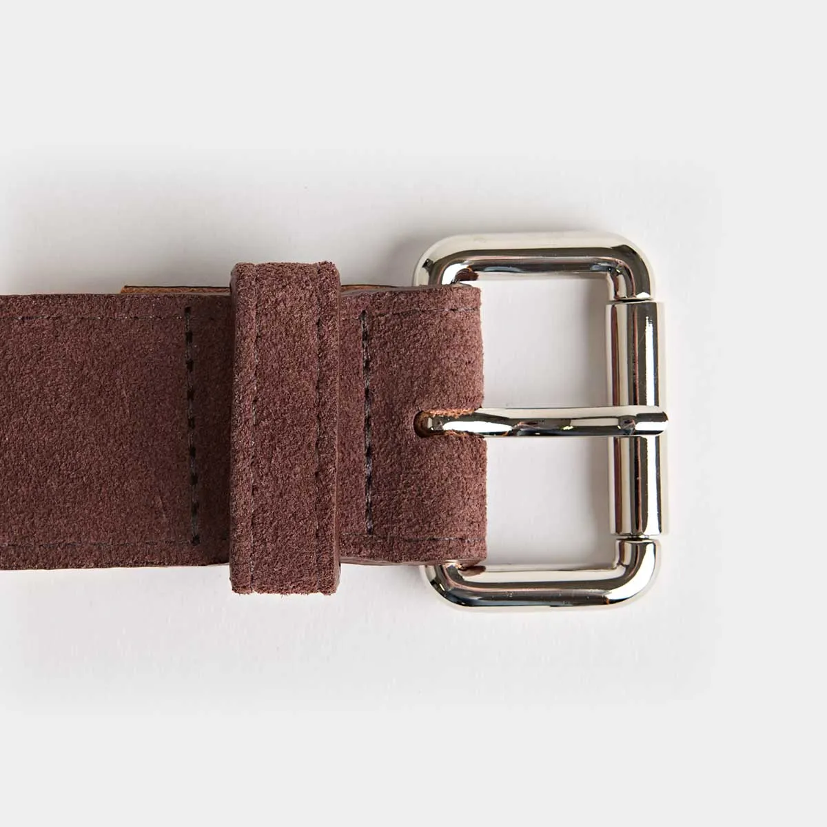 Brown Chiltern Suede Belt