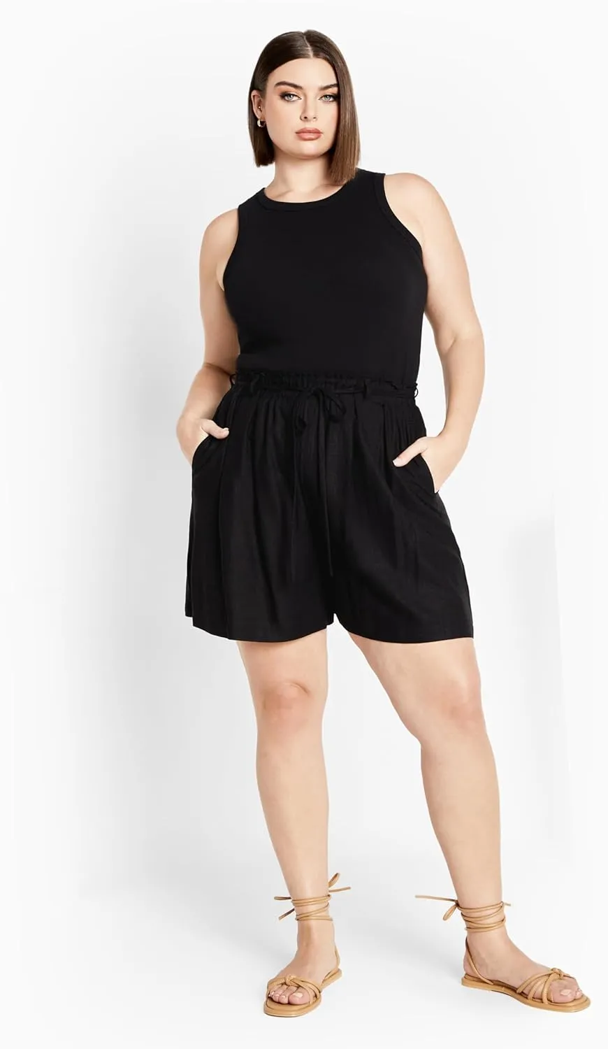 CITY CHIC Plus Size Shorts, Oasis Short