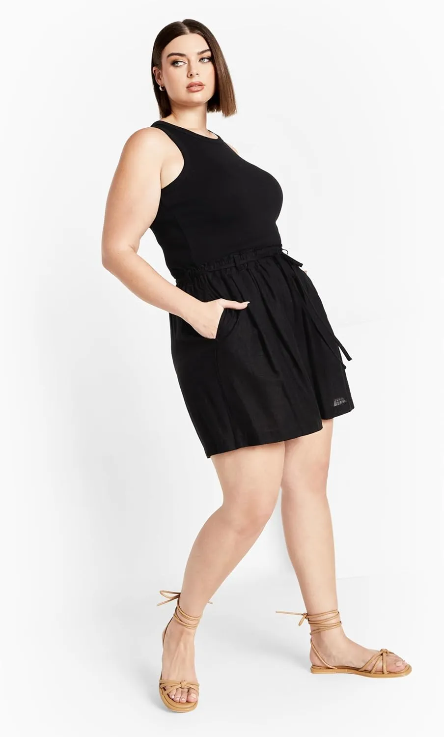 CITY CHIC Plus Size Shorts, Oasis Short