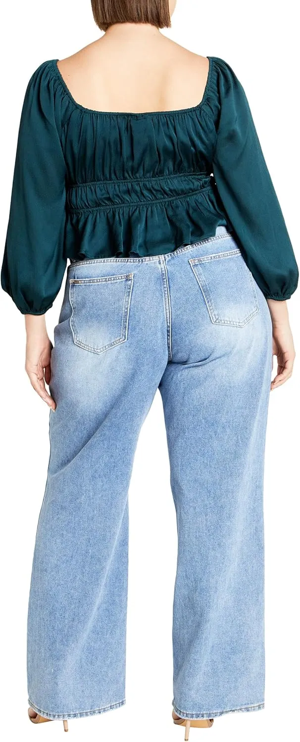 City Chic Women's Plus Size Yasmine Top