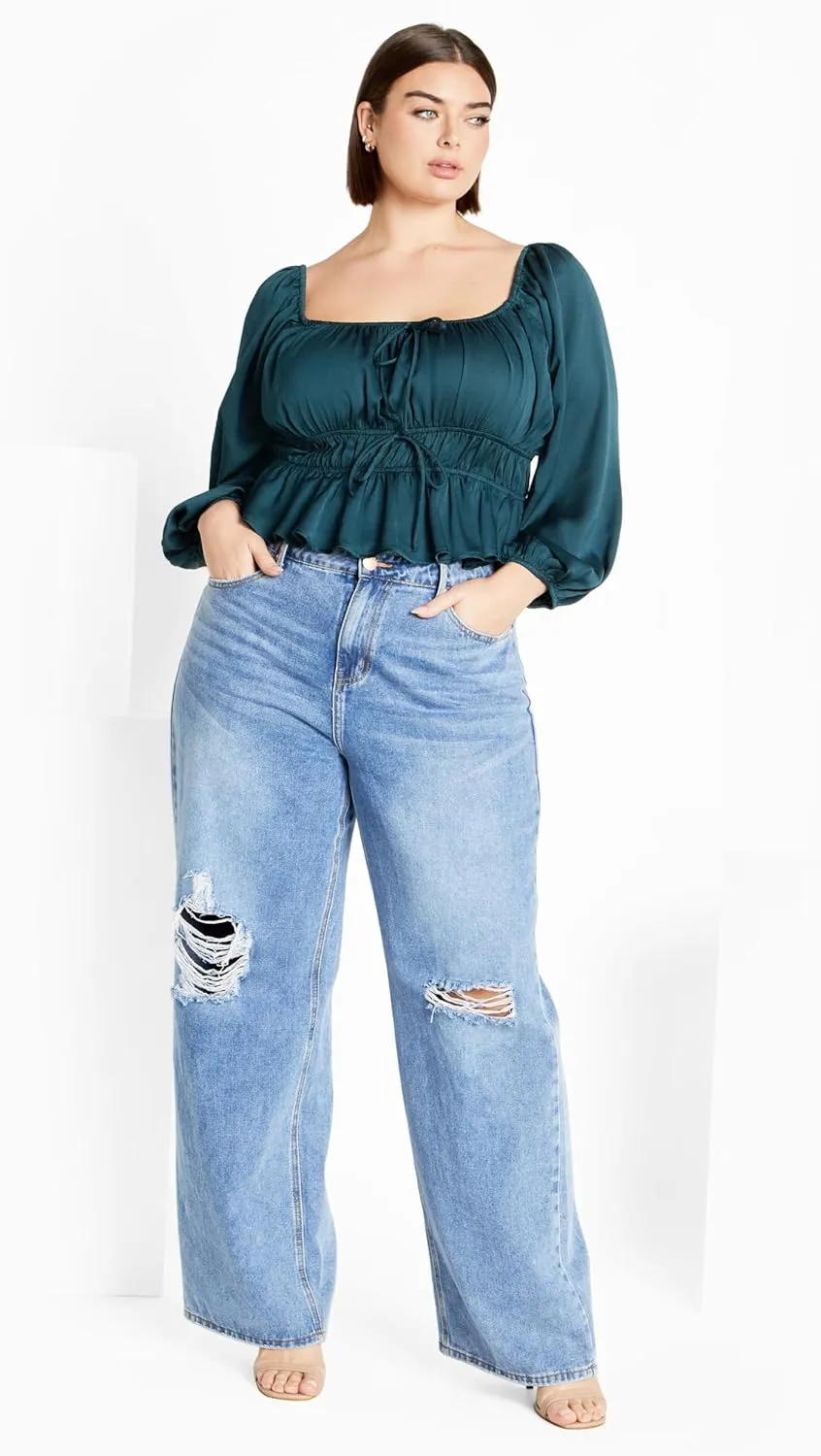 City Chic Women's Plus Size Yasmine Top